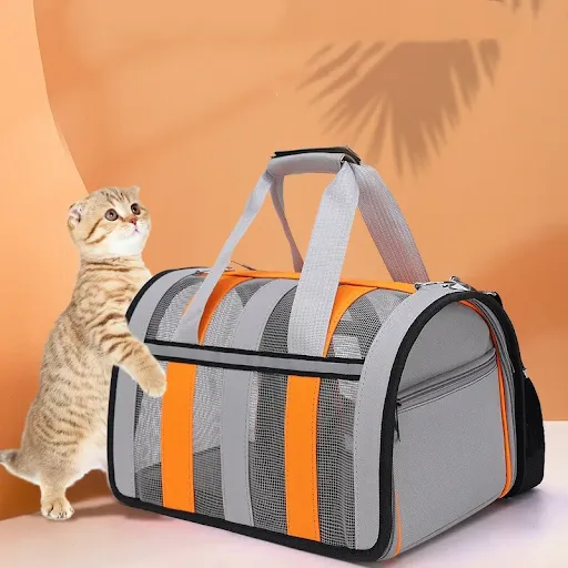 Shoulder Bag Pet Carrying Bag Supplie Pet Outing Portable Cat Dogs Travel Handbag Summer Breathable Carrier Puppy Kitten