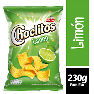 Pasabocas Choclitos Frito Lay Limón XXL x 230 gr  