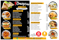 The Crazy Crisp menu 1