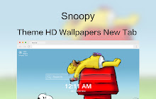 Snoopy New Tab Page Top Wallpapers Themes small promo image