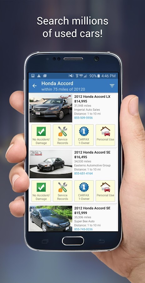 CARFAX Find Used Cars for Sale  Android Apps on Google Play