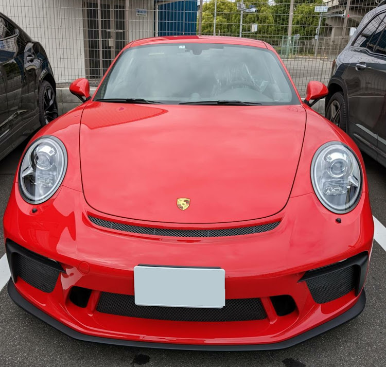 911 クーペのプロテクションフィルム・ポルシェ・ミニカーで失礼します・カーメイクアートプロに関するカスタム事例の投稿画像1枚目