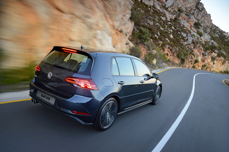 The 2.0-litre TDI engine in the Golf GTD develops 130kW and 350Nm.