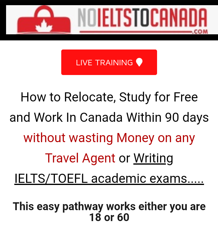 Relocate to Canada on Study Visa