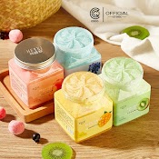 Muối Tắm Tẩy Da Chết Toàn Thân Hương Hoa Quả Bath Salt Scrub Heyxi 350G Một Hũ