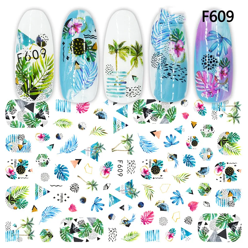 Adhesivos de uñas navideños con cactus y correa, pegamento para San Valentín y pegatinas sagradas para uñas, diseños festivos.