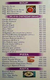 Pummy Sweets & Restaraunt menu 2