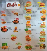 Cluckers Fried Chicken Restaurant menu 1