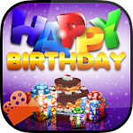 Cover Image of डाउनलोड Happy Birthday Photo Video 1.0 APK