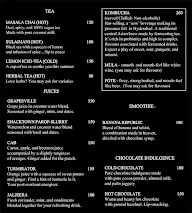 Terrassen Cafe menu 2