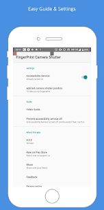 Fingerprint Camera shutter v4.0.3 Pro Full APK 2