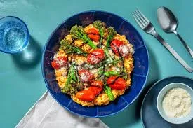 Tomato Broccoli Risotto