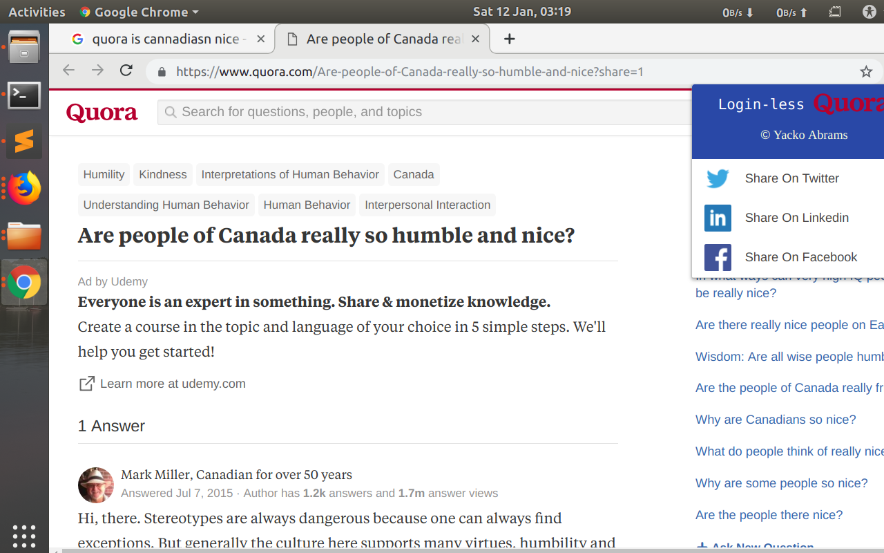 Loginless Quora Preview image 0