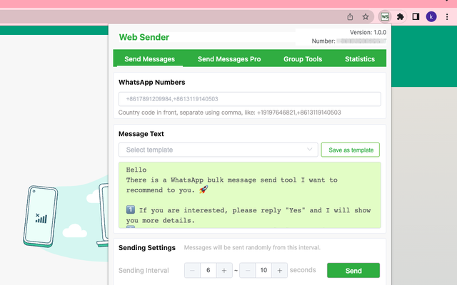 Web Sender Preview image 2