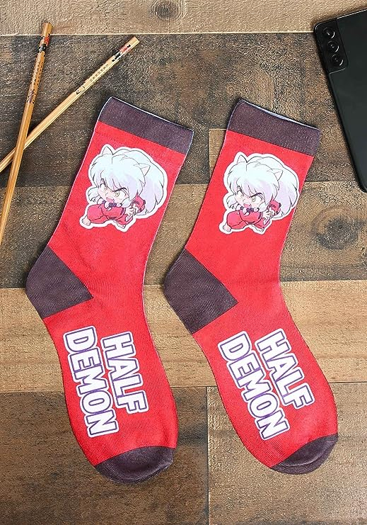 half demon inuyasha socks