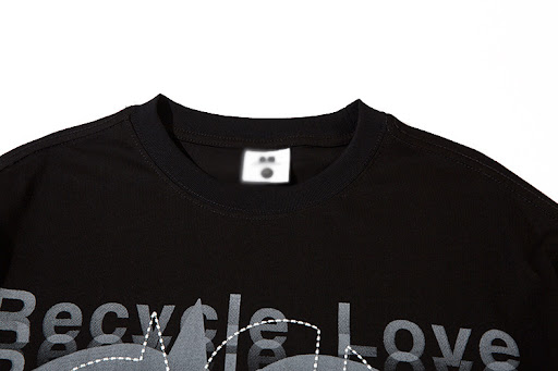 Title 4, Creative Heart-shaped Printed Short Sleeve Men...