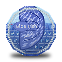 Blue Fish GO Keyboard mobile app icon