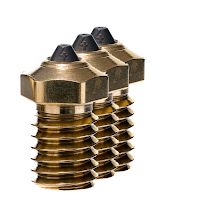 DiamondBack High Performance V6 Compatible Nozzle - 1.75mm x 0.60mm (Pack of 3)