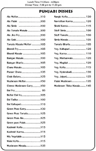 Hotel Shankar Palace menu 3