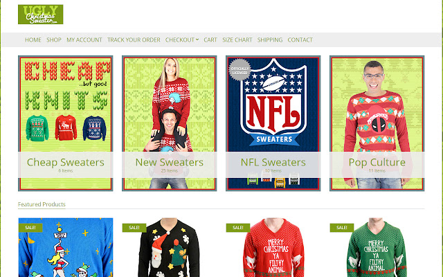 Ugly Christmas Sweater Resources chrome extension