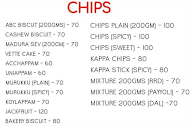 Mallu Bakes menu 2