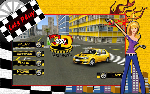 Screenshot FAST TAXI DRIVING SIMULATOR