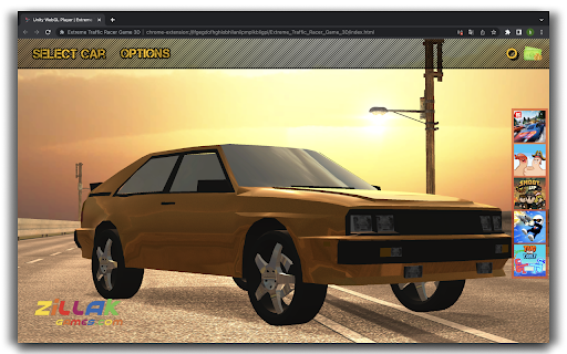 Extreme Traffic Racer spēle 3D - Drift Game