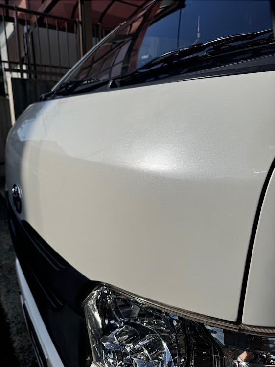 ハイエースバンの寝坊した・洗車・9月もよろしくお願いします。・KIRA TOKYOに関するカスタム事例の投稿画像1枚目
