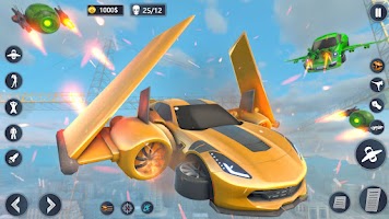 Flying Car Simulator Car Games Screenshot