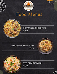 Cuttack Biriyani menu 1