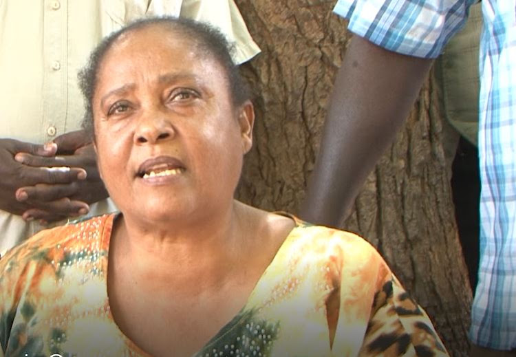 Nominated Garissa Township MCA Teresia Queen speaking to the press on the incident on Thursday, March 3. She said it has almost become a norm that lives are lost in the same river.