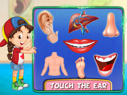 Kids Human Body Parts: Learning Game Screenshot