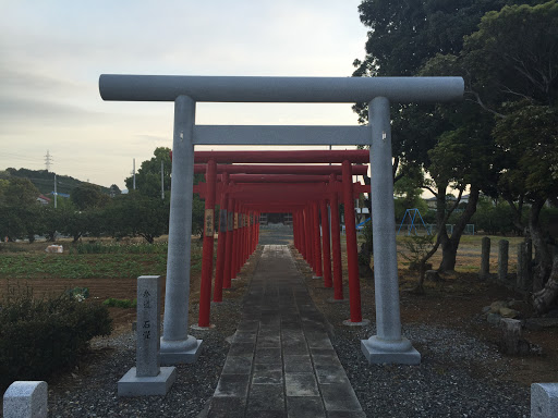 澤上稲荷神社 鳥居