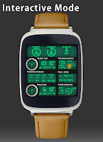 F05 WatchFace for Android Wear Screenshot