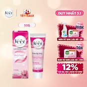 [Mã Fmcgveet71 Giảm 8% Đơn 150K] Kem Tẩy Lông Cho Da Thường Veet Silk Fresh 50G