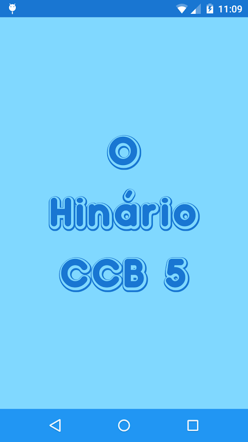 Android application O Hinário CCB 5 screenshort