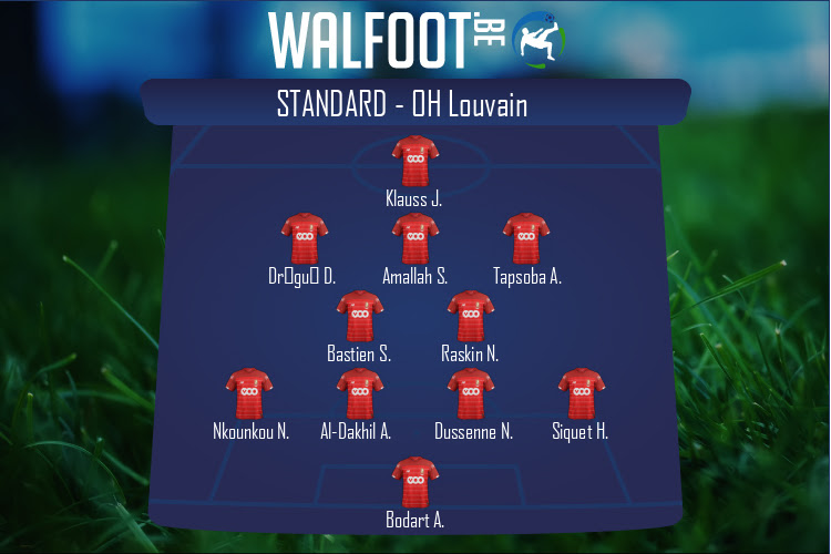 Composition Standard | Standard - OH Louvain (16/10/2021)