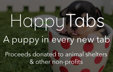 HappyTabs: Puppies & kittens for charity Preview image 0