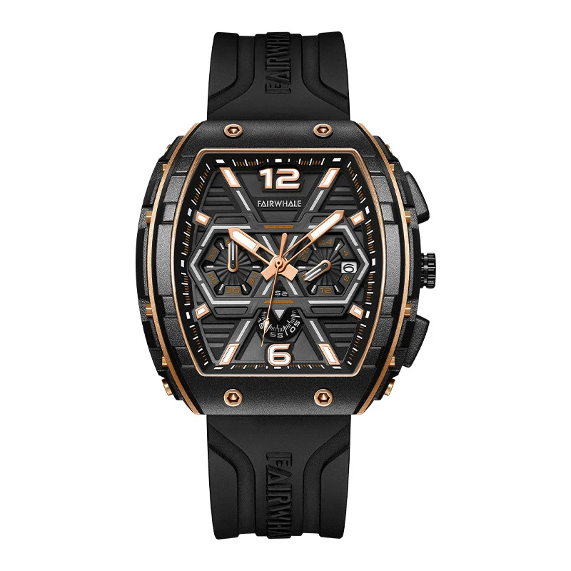Title 2, Montre Homme Multifonction Quartz Chronographe ...