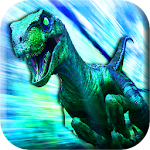 Cover Image of Télécharger Jurassic Runner Raptor World Island Run 1.0 APK