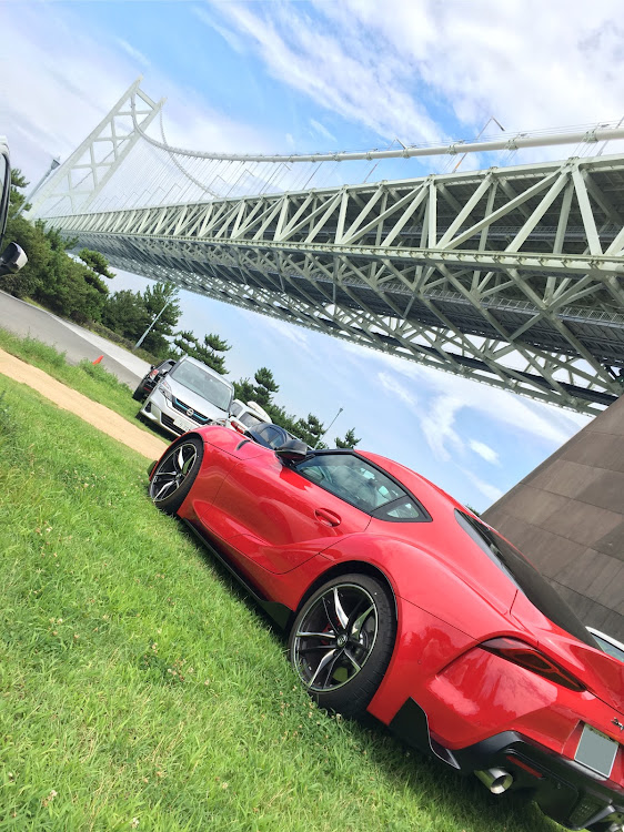 スープラの淡路島ドライブに関するカスタム事例の投稿画像1枚目