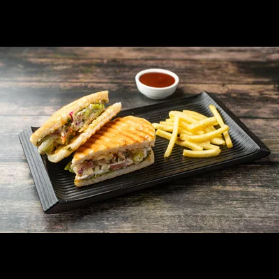 Chicken Ceaser Sandwich In Panini Bread (non-veg)