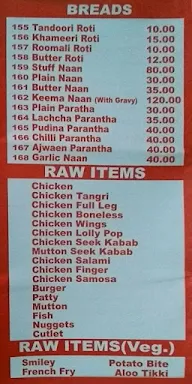 Real Chicken menu 8