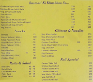 Fauji Dhaba menu 5