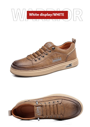 Title 15, Autumn Retro Soft Breathable Leather Flat Shoes...