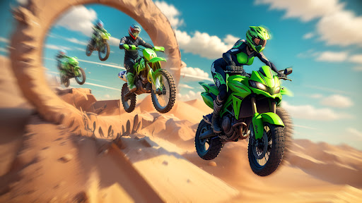 Screenshot Motocross Bike Racing Game