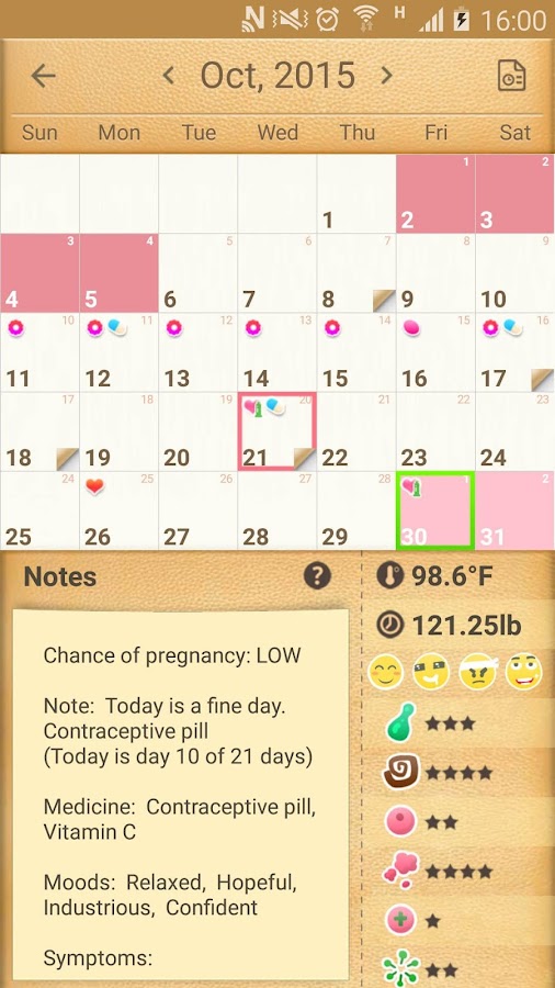 Period Tracker, My Calendar Android Apps on Google Play