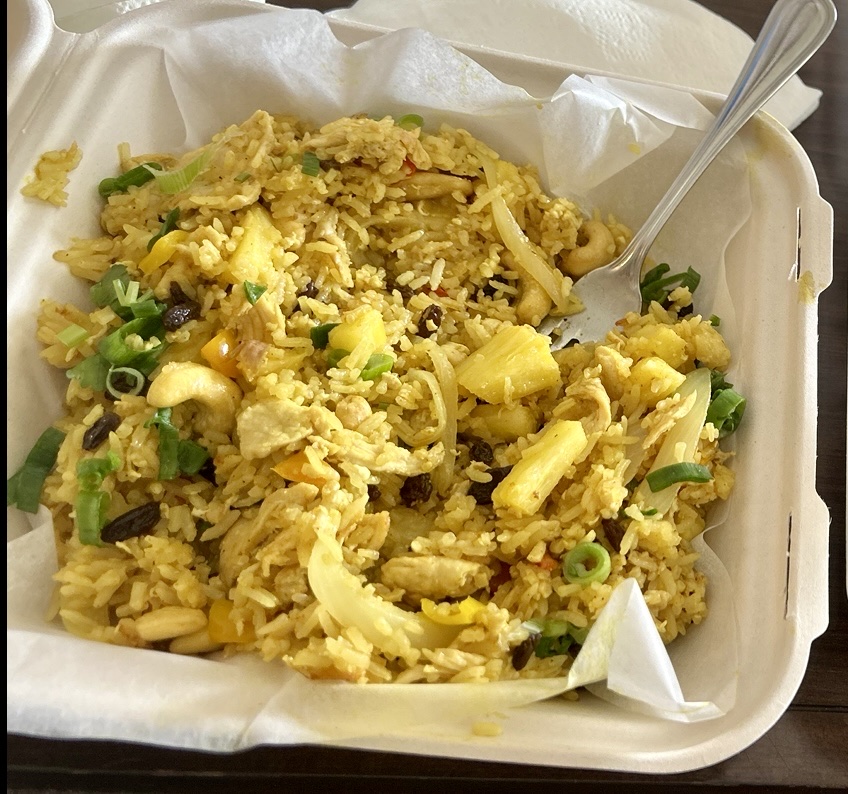 Pinapple Fried Rice w/ chicken