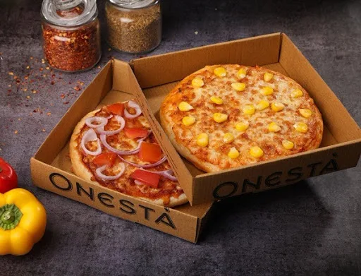 Classic Veg Pizza box of 2