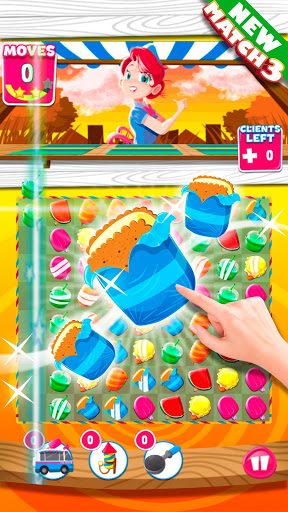 Screenshot Ice Cream Match 3 Puzzle Game